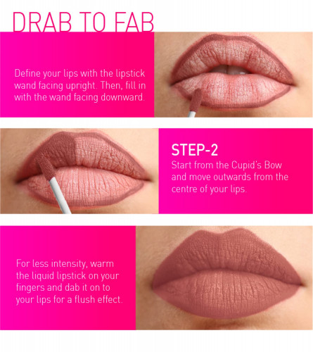 MyGlamm LIT Liquid Matte Lipstick - Ship 3 ml (Pack Of 2)