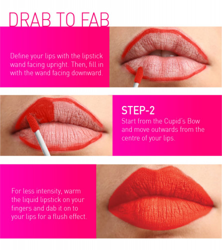 MyGlamm LIT Liquid Matte Lipstick - Snacc (Red)