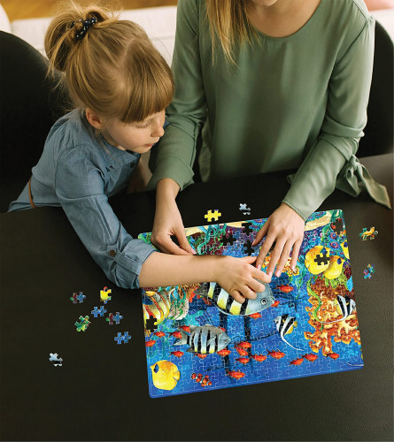 Funskool-Acquarium, Play & Learn Educational Puzzle Game,300 Pieces,Puzzle, for 9 Year Old Kids