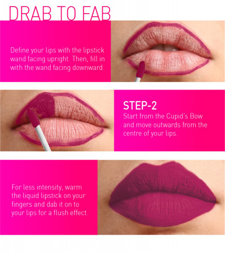 MyGlamm LIT Liquid Matte Lipstick - Submarining 3 ml (Pack Of 2)