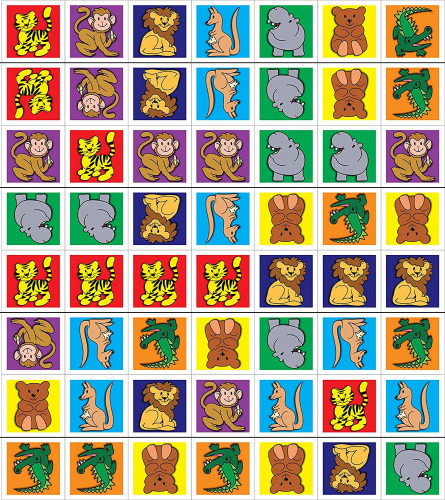 Frank Early Leaner Pack - Animal Domino - 28 Cards