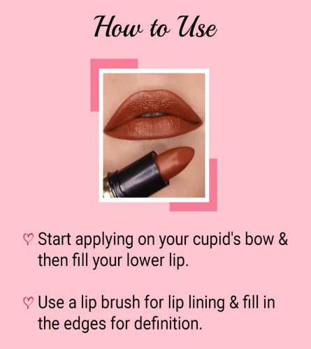 Iba Pure Lips Moisturizing Lipstick Copper Dust, 4g (Pack Of 2)