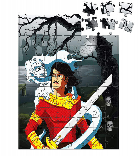 Funskool Play & Learn-Vikramaditya- Vetala,Educational,104 Pieces,Puzzle,for 4 Year Old Kids & Above