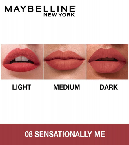Maybelline New York Sensational Liquid Matte Lipstick Sensationally Me