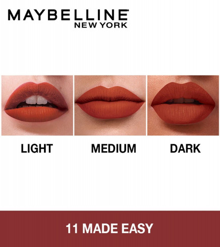 Maybelline New York Sensational Liquid Matte Lipstick Made Easy