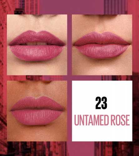 Maybelline New York Sensational Liquid Matte Lipstick Untamed Rose