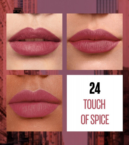 Maybelline New York Sensational Liquid Matte Lipstick Touch of Spice