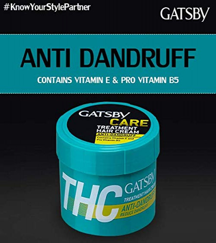 Gatsby Treatment Hair Cream - Anti Dandruff 250 gm (Pack of 2)
