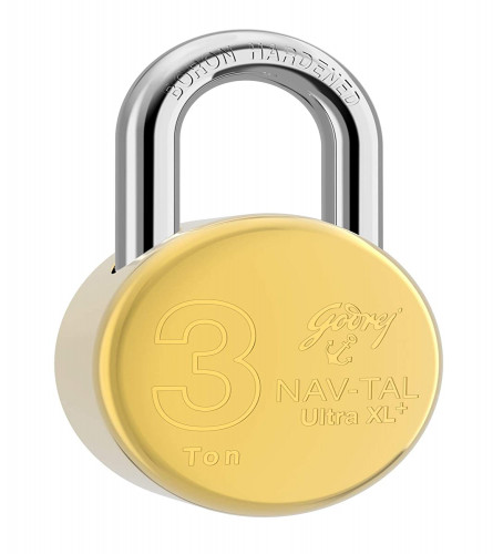 Godrej Locking Solutions and Systems Navtal Ultra XL+ Padlock 65mm (Fs)