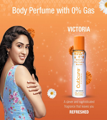 Cuticura Victoria Body Perfume 120 ml (Pack of 2)