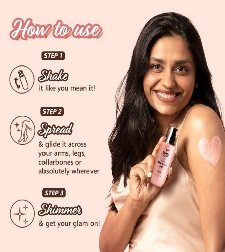 Plum BodyLovin’ Body Shimmer Oil - Rose Gold