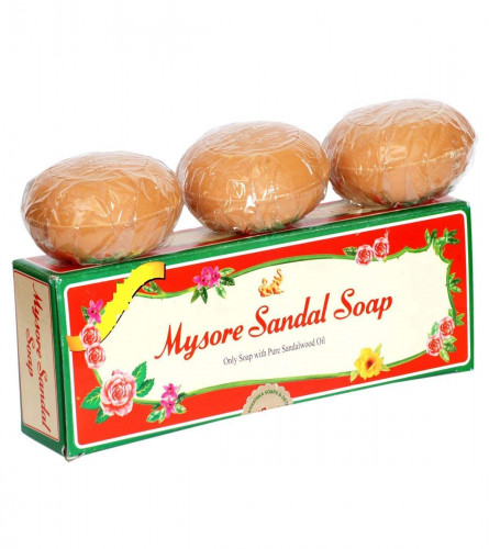 Mysore Sandal Soap,450g (150x3) (Pack Of 3) (Free Shipping Worldwide)