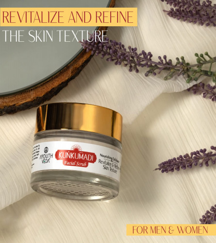 Ayouthveda Kunkumadi Face Scrub | Revitalize & Refine Skin Texture