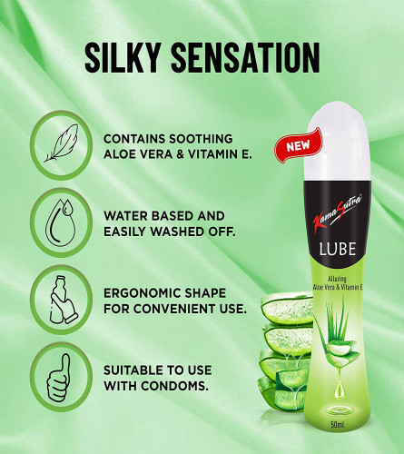 KamaSutra Lube Aloe and Vitamin E Personal Lubricant