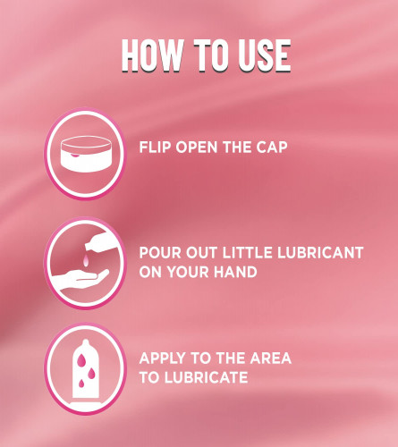 KamaSutra Lube Strawberry Personal Lubricant 50 ml (Pack of 4)