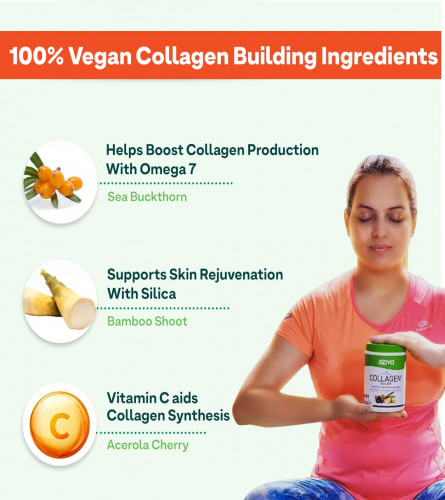 OZiva Plant Based Collagen Builder for Glowing & Youthful Skin