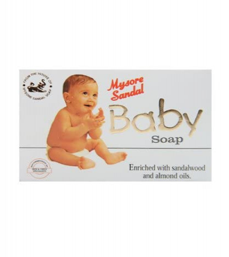 MYSORE SANDAL Baby Super Premium Soap 4 x 75 g (Free Shipping Worldwide)