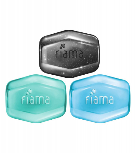 Fiama Men Gel Bar Active Celebration Pack with 3 unique gel bars,125g soap (Pack of 3) Free shipping