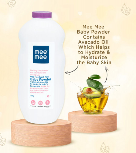 Mee Mee Baby Talcum Powder 500 Gm