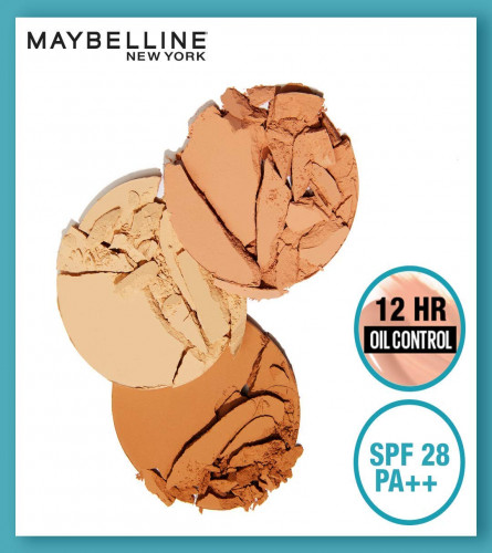 Maybelline New York Compact Powder Warm Nude 8g (Pack of 2)