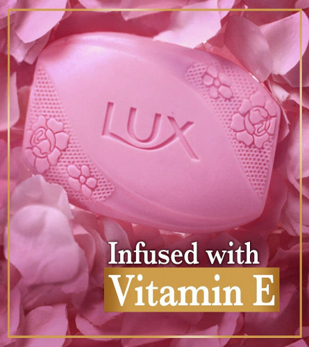 LUX Soft Glow Rose & Vitamin E For Glowing Skin Beauty Soap Offer Pack 8x150g (Free shipping world)