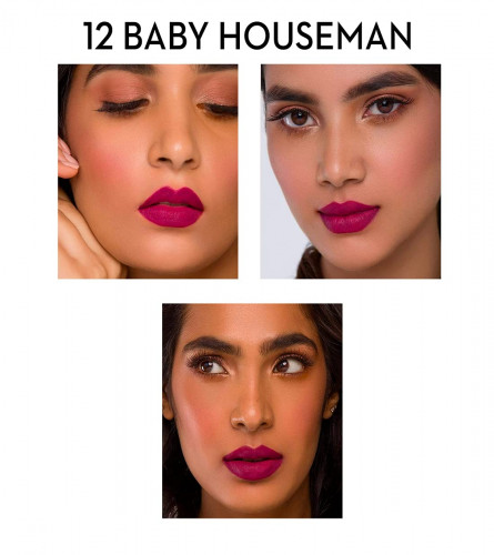 SUGAR Cosmetics Matte As Hell Crayon Lipstick Baby Houseman