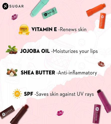 SUGAR Cosmetics Tipsy Lips Moisturizing Balm -  L.I.I.T