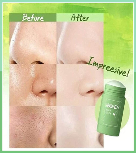GREEVA Green Tea Cleansing Mask Stick for Face 40 gm (Pack of 2)