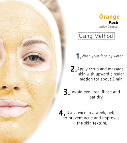 Lilium Orange Active Cleanse Face Pack