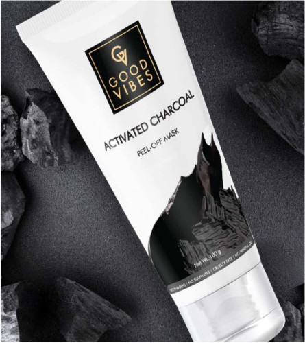 Good Vibes Activated Charcoal Peel Off Mask For Women & Men