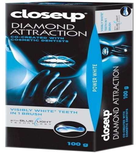 Closeup Diamond Attraction Toothpaste - 2x100 g  (Free shipping worldwide)