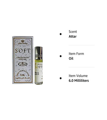 AL-REHAB Soft Perfume Oil (Crown Perfumes)