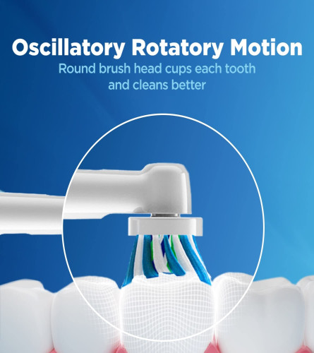 Oral B Vitality 100 Black Criss Cross Electric Rechargeable Toothbrush