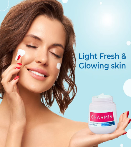 Charmis Daily Nourishing Soft Cream with Vitamin C, Saffron Extracts