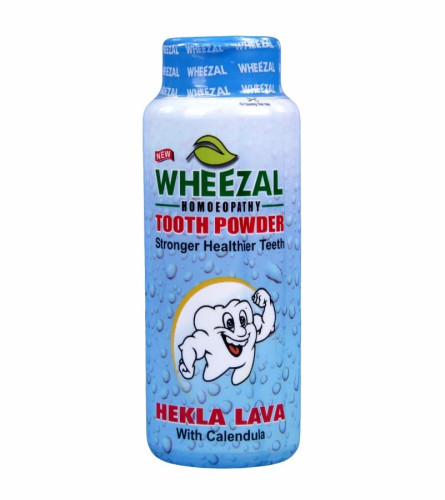 Wheezal Hekla Lava Tooth Powder