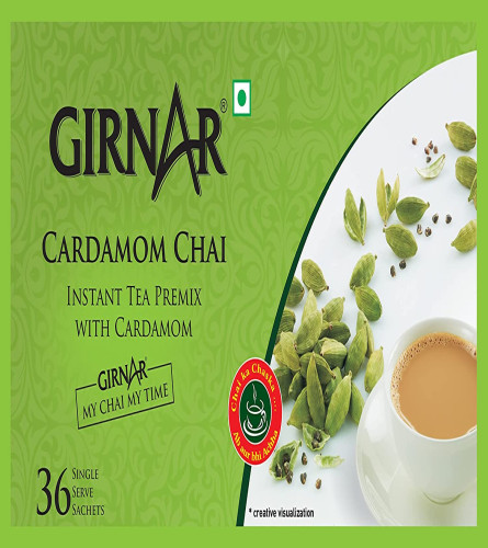 Girnar Instant Premix with Cardamom (36 Sachets)