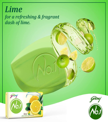 Godrej No.1 Lime & Aloe Vera Soap