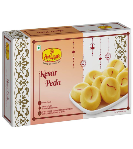 Haldiram's Nagpur kesar Peda 250 g (Pack of 2)