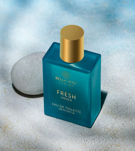Bella Vita Luxury FRESH Eau De Toilette Unisex Perfume with Bergamot, Ylang Ylang