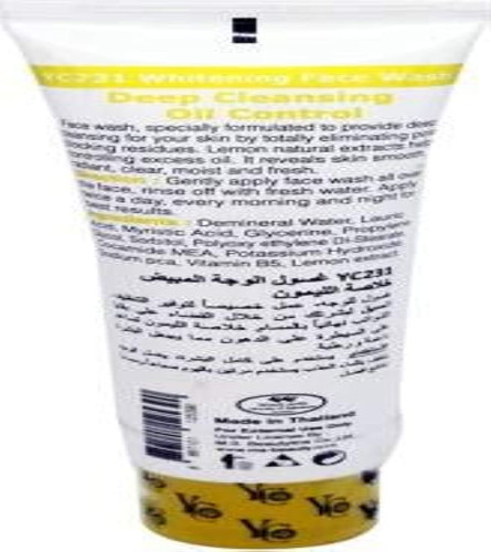 YC Whitening Lemon Extract Acne Face Wash