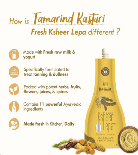 Nat Habit - Back To Natural Secrets Everyday Fresh Tamarind Kasturi Ksheer