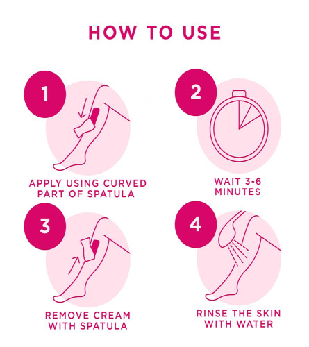 Veet Pure Hair Removal Cream for Women With No Ammonia Smell, Normal Skin 50g X 2 PACK Free shipping