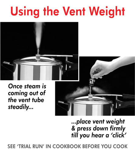 Hawkins Vent Weight or Whistle for Stainless Steel Contura