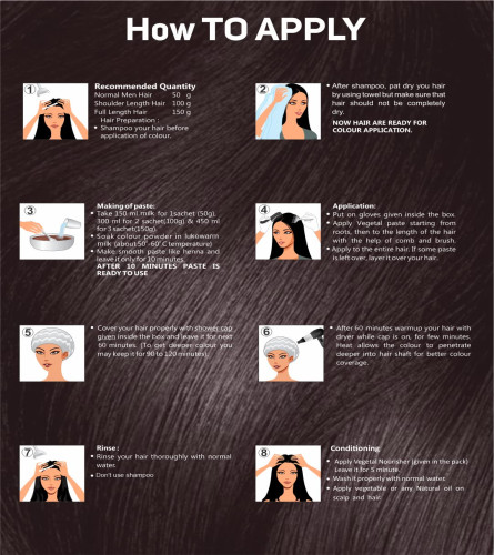 Vegetal Safe Hair Color - Burgundy