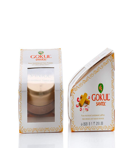 Gokul Sandalwood Face Powder 10g (Pack of 2)