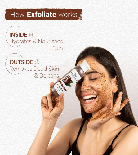 Bella Vita Organic Exfoliate Coffee Scrub for Face & Body
