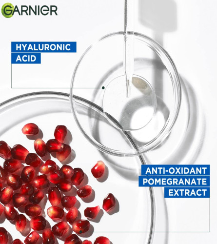 Garnier Skin Naturals, Serum Mask, Hydrating & Soothing, Hydra Bomb Pomegranate Mask