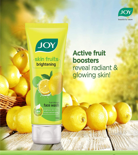 Joy Skin Fruits Lemon Brightening Face Wash