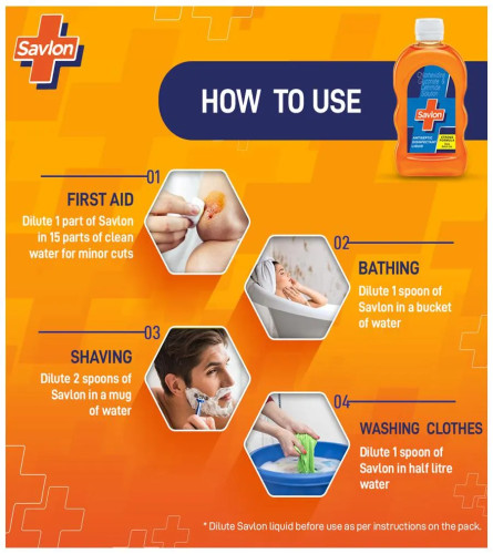 Savlon Antiseptic - Disinfectant Liquid