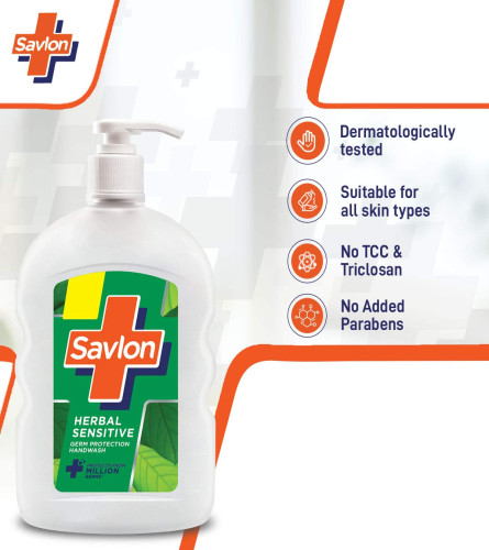 Savlon Herbal Sensitive pH balanced Liquid Hand wash
